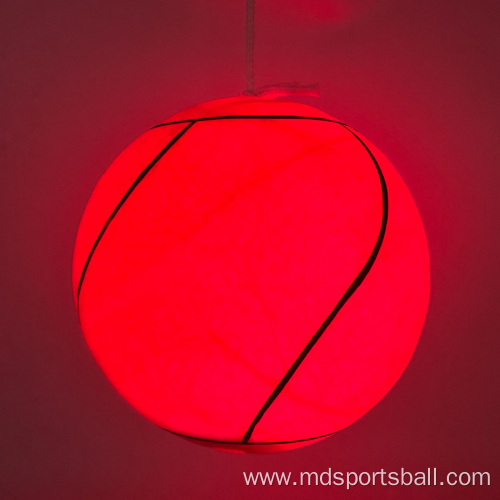 glow in dark Luminous custom rubber tether ball